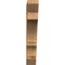 Ekena Millwork Balboa Slat Rough Sawn Bracket, Western Red Cedar, 6"W x 38"D x 38"H BKT06X38X38BOA06RWR - alternate 3